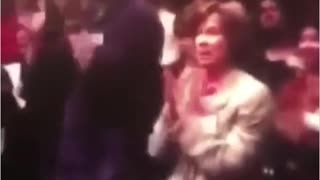 Hillary worshiping at the feet of George Soros