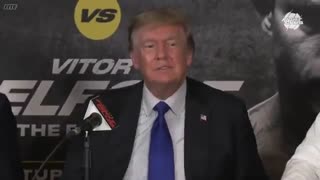 Crowd ERUPTS into "We Want Trump" Chant at UFC Fight