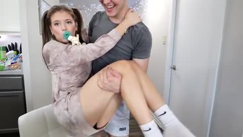 My Girlfriend Becomes a BABY For a Day