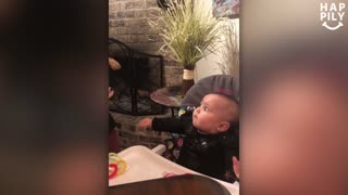 Baby And Puppy Meet For First Time