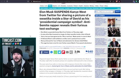 Kanye West BANNED On Twitter By Elon Musk, Posts Offensive Image Elon Called Incitement, BUT ITS NOT