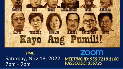 CDC Ph Weekly Huddle Nov 19, 2022: Amnestiya o Hustisya? Kayo Ang Pumili!