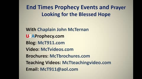 End Times Weekly Prophecy Update