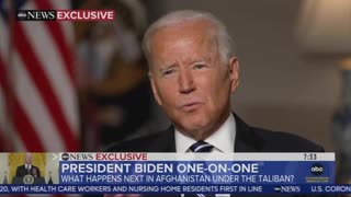 Biden: The Taliban Is Facing an ‘Existential Crisis’