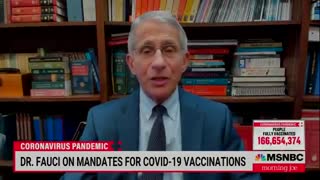 INSANE - Fauci Outright Calls for Vaccine Mandates