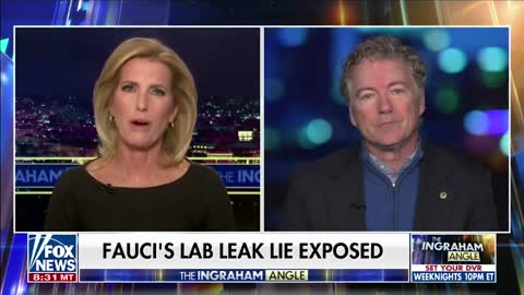 Dr. Rand Paul On Dr. Fauci Suppressing Scientific Inquiry: "It's really alarming" - April 1, 2022