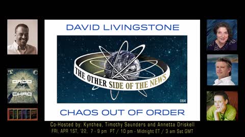DAVID LIVINGSTONE - CHAOS OUT OF ORDER ©TOSN-94 - 4.1.2022