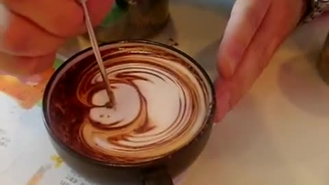Amazing coffee art will blow your mind!