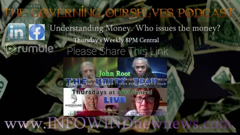 Understanding Money. Who issues the money? John Root Unity Team Episode 1 #infowindnewnews
