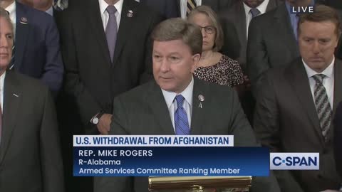 Rep. Rogers on Afghanistan: This Disaster Is Solely The Responsibility Of Joe Biden