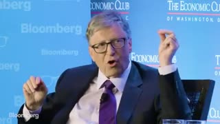 Gates was caught admitting climate change is a scam