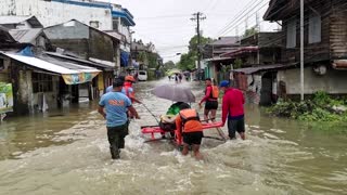 Tropical storm Megi leaves dozens dead in Philippines