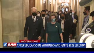 13 Republicans side with Democrats and ignite 2022 election