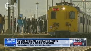 Jack Posobiec discusses South Africa, as power outages and crime plague its cities and ports