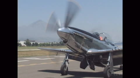 Warbird Aviation WWII P-51D Takeoff and Flyby