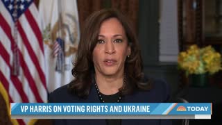 Kamala Harris doesn't answer whether the results of the 2022 midterm elections will be legitimate or not