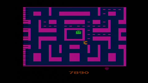 Ms. Pac Man - Atari 2600 - 1080p60 - mod S-Video - Framemeister