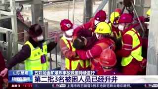 China rescues 11 miners after two weeks underground