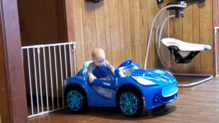 Angry baby driver