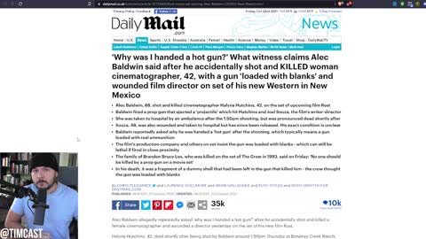 Alec Baldwin Shot And Killed Woman On Set, People Call For Manslaughter Charges Over Incident