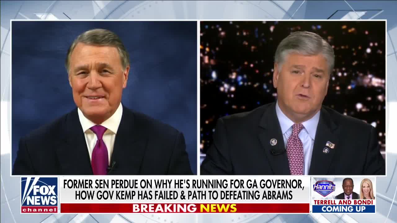 David Perdue I Entered Georgia Governors Race To Stop Stacey Abrams 4995