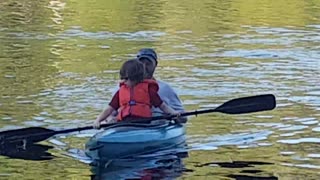 First time in a Kayak