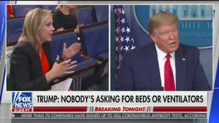 Trump slams CBS News hack Paula Reid: You're a fake and a disgrace