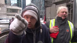 Convoy Trucker Blasts CBC Reporter After Being Questioned About Truckers’ Kids Safety