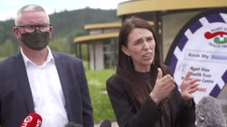 Jacinda Ardern shuts down press conference