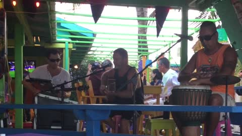 Joe Breheny Performs Dishwalla's Counting Blue Cars In Belize