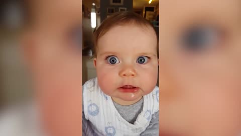 Check Out This Adorable Compilation Of Babies Making Funny Faces
