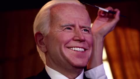 Joe Biden in an elegant way, before going to the debate