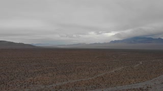 Nevada high desert in winter