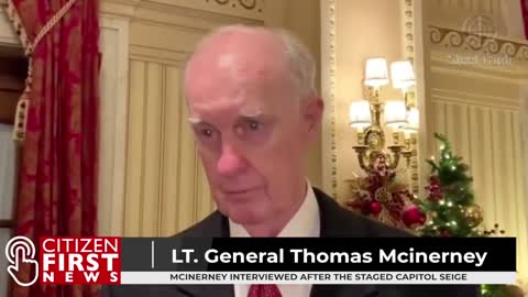 LT. GENERAL THOMAS MCINERNEY SPEAKS AT THE CAPITOL | Citizen First News - Archive January 8th