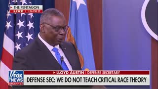 VIDEO: Secretary Lloyd Austin says he doesn’t want to get distracted discussing CRT.