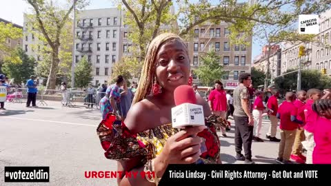 We are in 911 Emergency in NY - Civil Rights Attorney Tricia S. Lindsay will #votezeldin for NY Gov