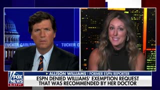 Tucker Carlson Interviews ESPN Reporter That Was FIRED Over Vaccine Mandate