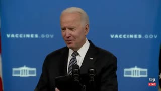 Biden Says He's "Supposed to Leave" Without Taking Questions From Reporters