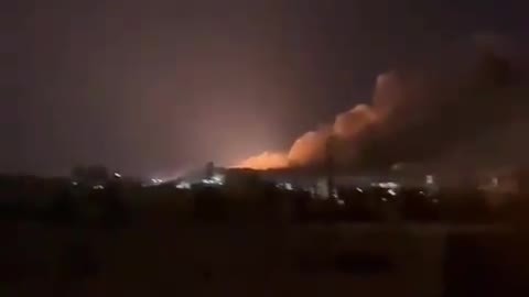 Multiple targets struck and burning in Damascus after reported Israeli airstrikes in Syria