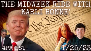 TRU REPORTING LIVE: The Midweek Ride with Karli Bonne! "McCarthy's Master Is In Mar-a-Lago!"