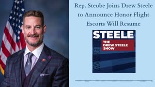 Rep. Steube Joins Drew Steele to Discuss Honor Flight Escorts