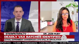 Stew Peters - Deadly Vax Lot Numbers IDENTIFIED! w/ Dr Jane Ruby