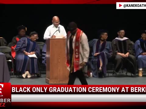 Watch: Black Only Graduation Ceremony At Berkley