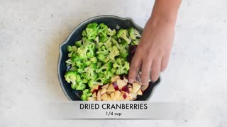 Vegan Broccoli Apple Salad Recipe!