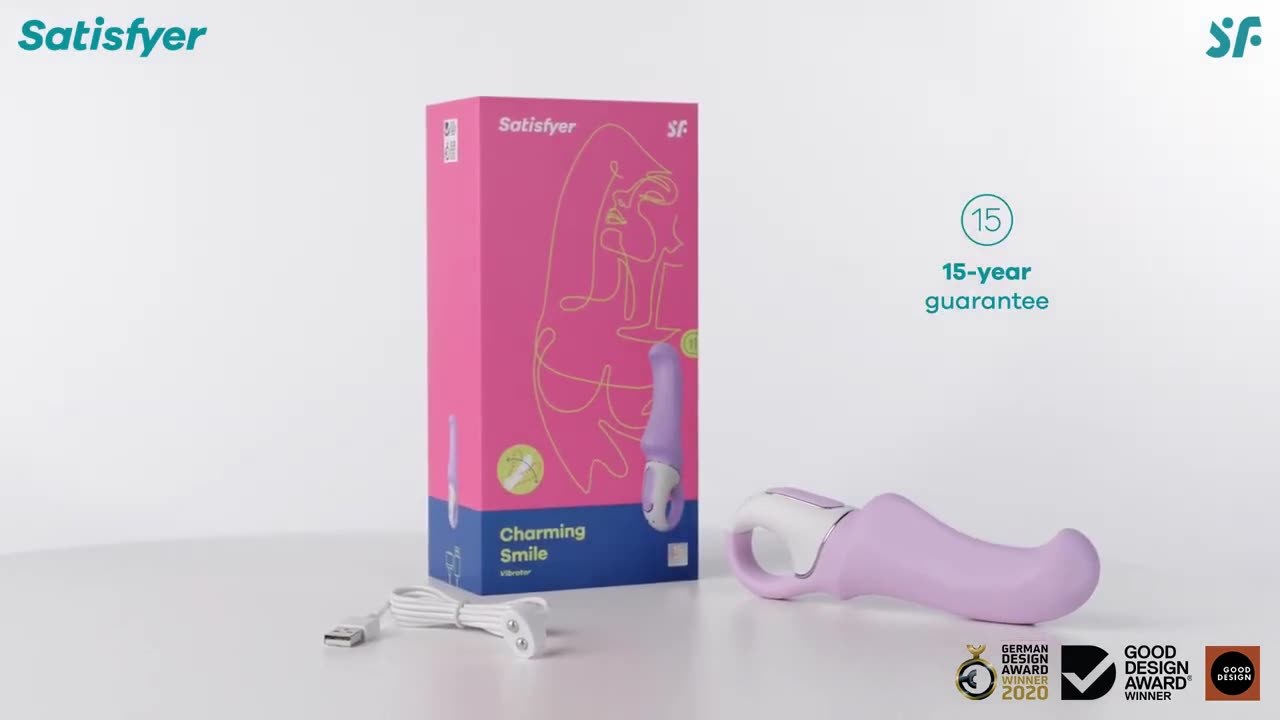 Satisfyer Vibes Charming Smile Rechargeable G-Spot Vibrator