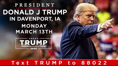 LIVE: President Donald J. Trump in Davenport, IA