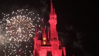Disney World Castle Show 2018