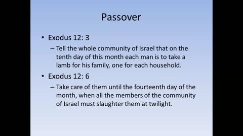 Passover and Covenant