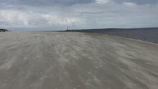 Jekyll Island Blowing Sand Isaias(1)