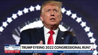 President Trump could be running for House in 2022 to oust Pelosi.